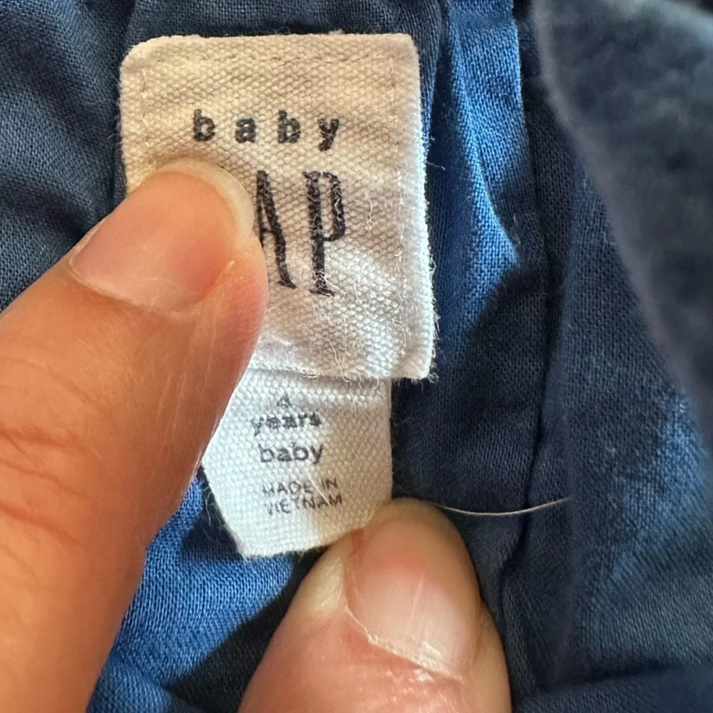 GAP Baby Blue Elastic Waist Pants